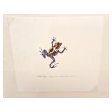 SARAH RICHARDSON- " TREE FROG"- NUMBERED AND