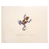 SARAH RICHARDSON -  " TREE FROG"- NUMBERED AND