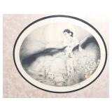 NUMBERED- STAMPED- SIGNED- FRAMED PRINT-