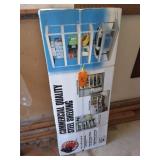 NEW- COMMERCIAL QUALITY STEEL SHELVING-NEW IN BOX