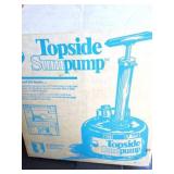 VINTAGE- TOP SIDE SUMPUMP-WITH ORIGINAL BOX