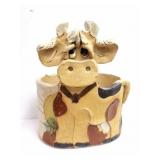 COW- KITCHEN COUNTER TOP UTENSIL HOLDER