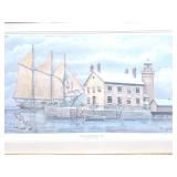 "OLD SOUTH CHANNEL RANGE LIGHT"- BILL ROSE 1990-