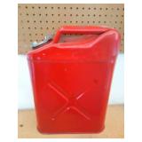 U.S. - RED METAL FUEL CAN- VINTAGE