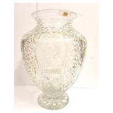 LEADED CRYSTAL LARGE VASE