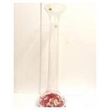BLENKO HANDMADE CLEAR GLASS VASE