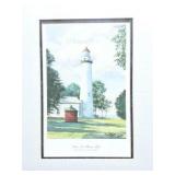 POINTE AUX BARQUES LIGHT- SIGNED - NUMBERED-