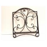 IRON COOKBOOK STAND- WALL HANGER