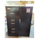 METAL FILING CABINET- WITH SIDE DOOR