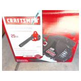 CRAFTSMAN GAS BLOWER/VAC- 25CC- NEW IN OPENED BOX