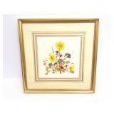 NATURAL DRIED FLOWER ARTWORK- APPROXIMATELY-10 .5