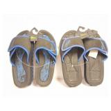 WAVE ZONE- 2 PAIR OF NEW SANDALS- SIZE 11