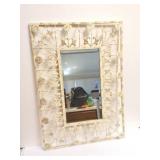 METAL FRAME MIRROR-- APPROXIMATELY 28 INCHES TALL