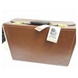 NEW LEATHER-AIRWAY LUGGAGE-BRIEFCASE