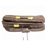 LEATHER GARNET BAG- NEW
