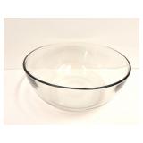 HEAVY GLASS MIXING BOWL- APPROXIMATELY 14 INCHES