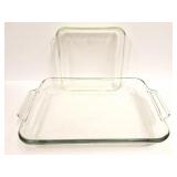 ANCHOR HOCKING- GLASS BAKING DISHES- 2 DISHES - 2