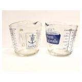ANCHOR HOCKING- 4 CUP GLASS MEASURING CUPS- 2