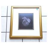 BABY PHOTO- FRAMED- APPROXIMATELY- 16 INCHES