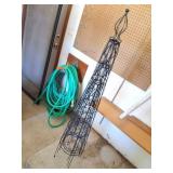 2- METAL OUTDOOR DECORATION TREES