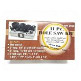 HOLE SAW KIT- 11 PC.- NEW IN BOX