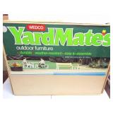 WEDCO- YARD MATES-OITDOOR FURNITURE- NEW IN BOX