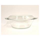 GLASS ROASTER WITH LID-SOVIREL FRANCE