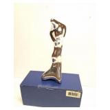 HOSELTON SCULPTURE- GOLFER- 105R- WITH ORIGINAL