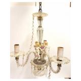VINTAGE - HANGING CHANDLIER- VERY ORNATE