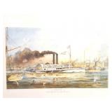 " ATLANTIC "- BY ROBERT M. GREEVY- SIGNED AND