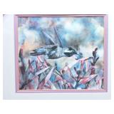 ORIGINAL WATERCOLOR- BY MICHAEL PHILLIPS-