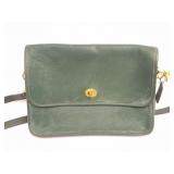 COACH LEATHER WARE-VINTAGE - BOTTLE GREEN-