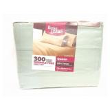 BETTER HOMES- QUEEN SHEET SET- 300 THREAD COUNT-
