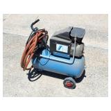 SMALL AIR COMPRESSOR ON WHEELS