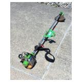 THE GREEN MACHINE GAS POWERED WEED TRIMMER