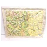KISTLER- COLORADO- 3-D MAP- APPROXIMATELY- 22