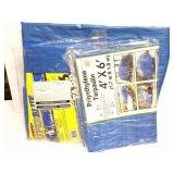 3- ASSORTED TARPS