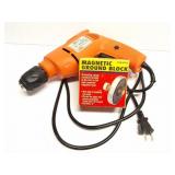 CHICAGO- 3/8 INCH DRILL AND MAGNETIC GROUND