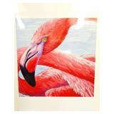 TIM MARSH- " FLAMINGO SQUARE"- 11/250- PRINT -