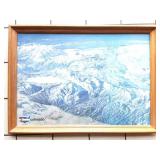 SKI COUNTRY- COLORADO- BY HAL SHELTON- FRAMED-