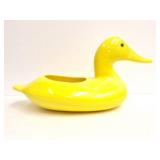 GLASS YELOOW DECOR DUCK