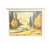 ROBERT WOOD - FRAMED PRINT- VINTAGE-