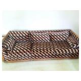 VINTAGE COUCH AND LOVESEAT- VERY NICE FOR THERE