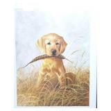 FEATHERS AND FUR- PRINT- BY LYNN R. KAATZ- 1987-
