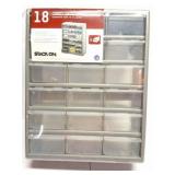 STACK ON- 18 DRAWER STORAGE  CABINET- NEW- IN