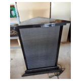 BLACK ELECTRICAL OUTDOOR WATER FOUNTAIN