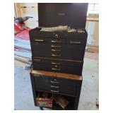 STORE HOUSE ROLLING TOOL BOX AND ALL CONTENTS-