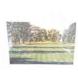 BRUCE LANGTON-" 8TH HOLE AT THE SAGINAW COUNTRY