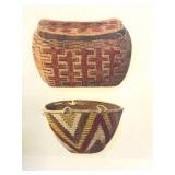12221C HAND WOVEN BASKETS- 2004 OLD WORLD PRINTS