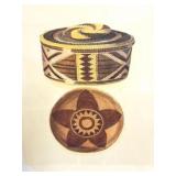 12224C HAND WOVEN BASKETS PRINT- 2004 OLD WORLD